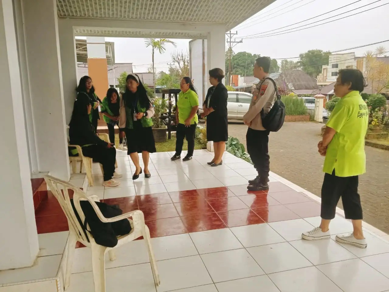 Polsek Langowan Barat Amankan Pembukaan Konsultasi Tahunan Komisi Pelayanan Anak KPAS Sinode GMIM 2025